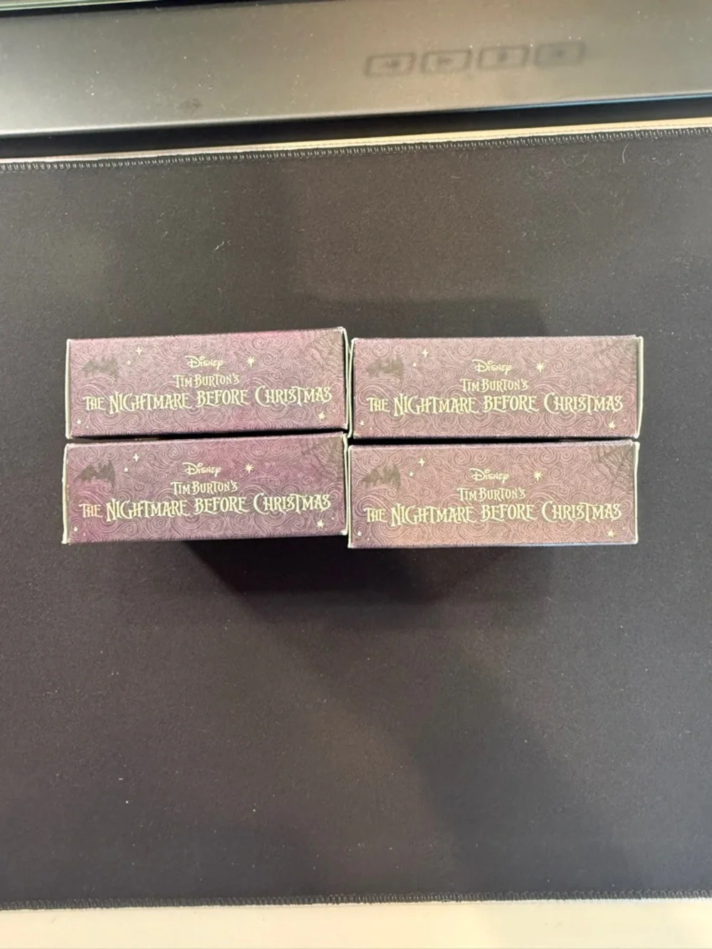 Dr. Squatch Men's Nightmare Before Christmas SET OF 4 Soap Bars Limited Ed. NEW